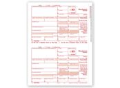 1099 MISC Income, Federal Copy A - 50 sheets/pk