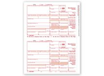 1099 MISC Income, Federal Copy A - 50 sheets/pk