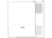 3-Up Blank 1099, Pressure Seal - 500 Sheets/pk
