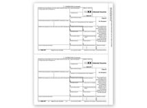 1099 INT Income, Recipient Copy B - Bulk 500 Sheets/pk