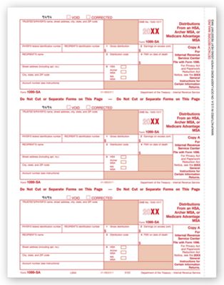 1099-SA Federal Copy A TF5123