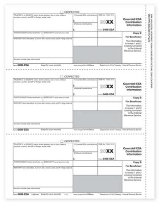 Laser 5498-ESA Beneficiary Copy B TF5127