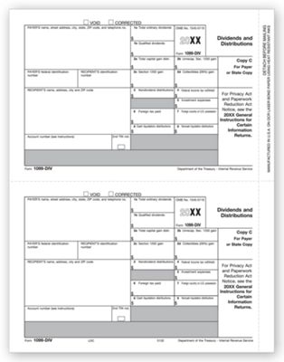 Laser 1099, Div. Income, State Copy C TF5132