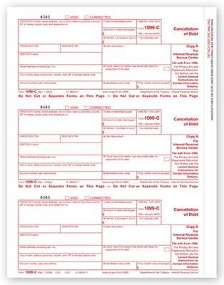 Laser 1099C Federal Copy A TF5137