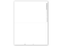 2-Up Blank 1099 - 25 Sheets/pk