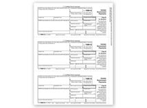 1099-G, Payer and/or Borrower Copy B - 50 sheets/pk