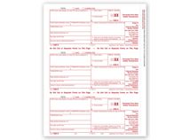 1099-S, Federal Copy A - 25 Sheets/pk