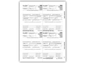 4-Up 1099-R, Recipient Copy B, C, 2 - Bulk 500 Sheets/pk
