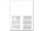 4-Up Blank 1099-R with Backer - 50 sheets/pk