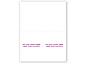 4-Up Blank 1099-R with Backer - Bulk 500 Sheets/pk