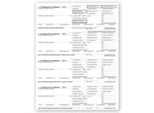 4-Up W-2, Employee Copy, Horiz Format - Bulk 500 Sheets/pk