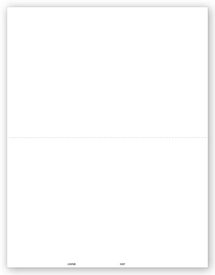 2-Up Blank W-2 - Bulk 500 Sheets/pk