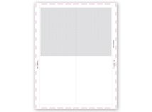 11" 4-Up Blank W-2, Pressure Seal - 500 Sheets/pk