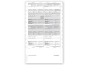14" 4-Up W-2, Pressure Seal - 500 Sheets/pk