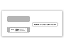 3-Up 1099-MISC Income Horiz Double-Window Envelope - 25/pk