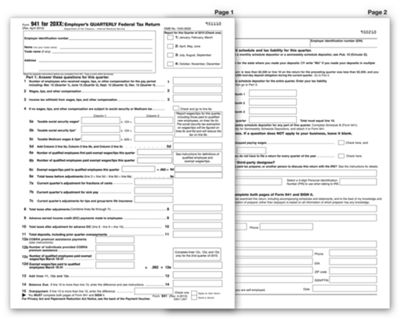 Laser 941 Federal Quarterly Report TF5301