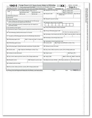 Laser 1042-S Federal Copy A TF5320