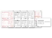 W-2 Set & Envelope Kit, 4-part - 50 sets/pk