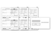W-2 Electronic Filing Set & Envelope Kit, 5-part-50 sets/pk