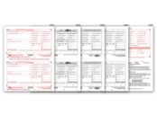 W-2 Set, 6-part - 50 sets/pk