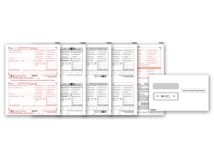 W-2 Set & Envelope Kit, 6-part - 50 sets/pk