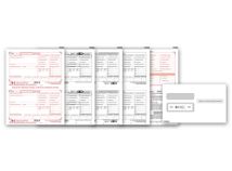 W-2 Set & Envelope Kit, 8-part - 50 sets/pk