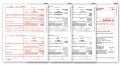Laser 1099 Miscellaneous 4-Part 25/Pkg