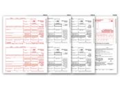 1099 MISC Income Set, 4-part - 50 sets/pk