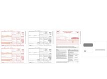 Laser 1099-INT Income Set & Envelope Kit, 3-part