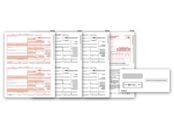 1099 INT Income Set & Envelope Kit, 4-part - 50 sets/pk