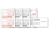 Laser 1099-DIV Income Set & Envelope Kit, 4-part