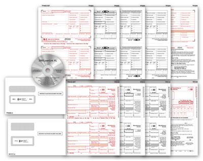 Laser Link 1099 Tax Form and Tax Software Kit TF7106