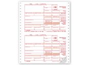 Continuous 1099-MISC Income Sets, Carbonless