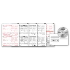 Laser W-2 Tax Form and Tax Software Bundle