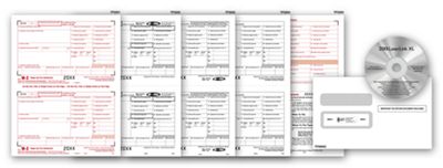 Laser Link W-2 Form and Tax Software Kit TF7651