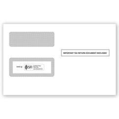 1099 2-Up Double-Window Envelope, Self-Seal, TF77772