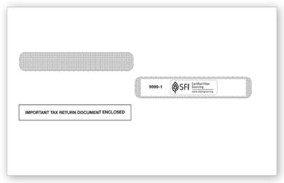 W-2 Double-Window Envelope TF99991