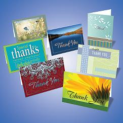 Assortment Set of 50 Thank You Cards    