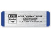Weather-Resistant Labels, Brushed Poly, Silver