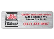 Rectangle 3 x 1 Weatherproof Label